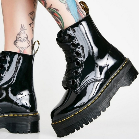 Dr Martens Molly Patent Leather Lolita 